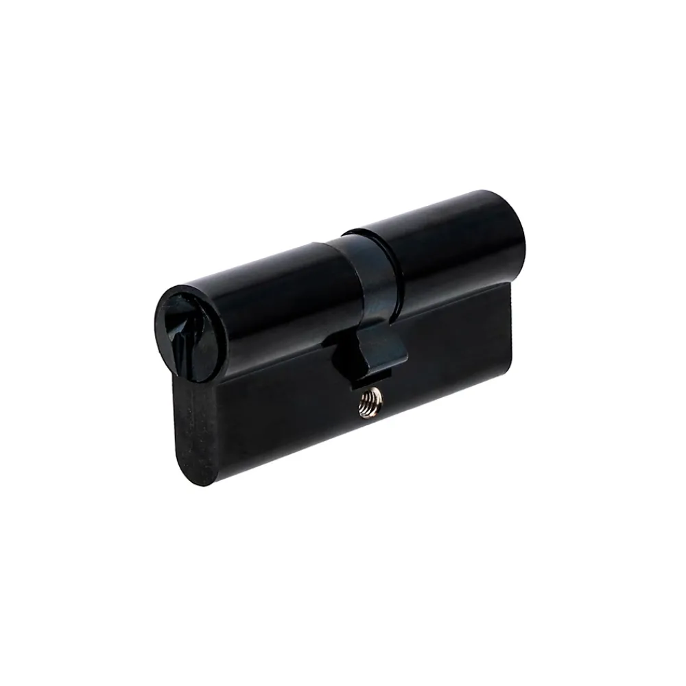 Vachette Cylindre de Serrure 35X35 mm finition PVD noir V5 3 clés