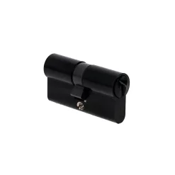Vachette Cylindre de Serrure 30X30 mm finition PVD noir V5 3 clés