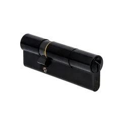 Vachette Cylindre De Serrure-Cylindre de Serrure 30x60 mm finition PVD noir V5 3 clés