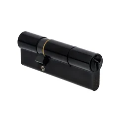 Vachette Cylindre De Serrure-Cylindre de Serrure 30x60 mm finition PVD noir V5 3 clés
