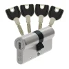 Vachette Cylindre 2 entrées nickel 32.5 X 32.5 mm
