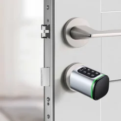 LOCKY Cylindre électronique de serrure connecté -10 code à code et badge rfid mifare