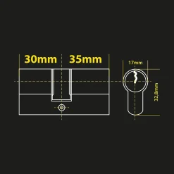 Extel Cylindre 30/35 pour serrure connectée Lock - - 720106