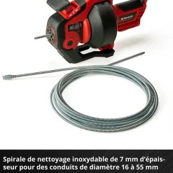 Einhell Furet Déboucheur-Déboucheur TE-DA 18/760 LI SOLO