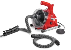 Ridgid Déboucheur Ventouse-Déboucheur haute pression PowerClear 59143 - nettoyeur de canalisation robuste 5,4 kg