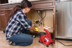 Ridgid Déboucheur Ventouse-Déboucheur haute pression PowerClear 59143 - nettoyeur de canalisation robuste 5,4 kg