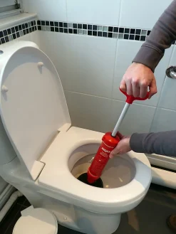 Mejix Déboucheur À Pompe-Déboucheur à pression 150mm Rouge