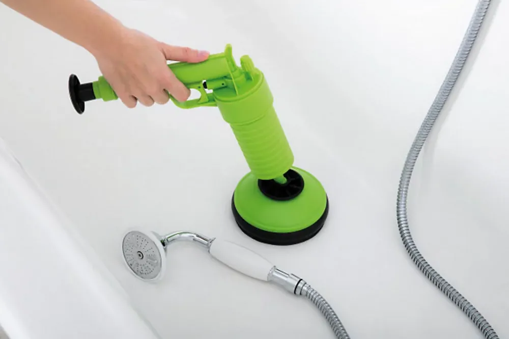 Venteo Déboucheur à pression Drain jet vert