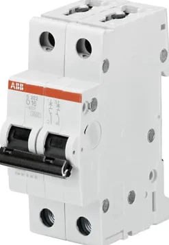ABB Disjoncteur bipolaire courbe D 16A