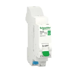 Schneider Electric Disjoncteur Et Coupe-Circuit-Disjoncteur embrochable courbe C phase + neutre 10A Resi9 XE
