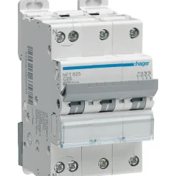 Hager Disjoncteur Et Coupe-Circuit-Disjoncteur - 3P+N - 40A - 6-10kA - Type C