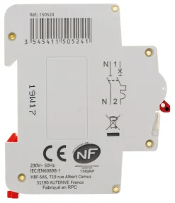 Thomson Disjoncteur PH+N 32A NF 4,5KA