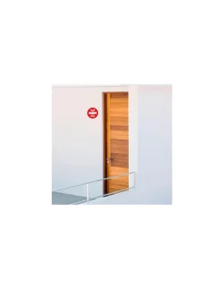 Thirard Disque de signalisation Propriété privée, polystyrène rigide adhésif, diamètre 180mm -
