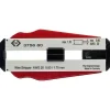 V33 Pince À Dénuder-Dénudeur de fil C.K T3756 0,80 mm adapté pour fils PVC et PTFE, butée réglable, lames en acier trempé