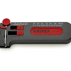 D44 Pince À Dénuder-Dénudeur de fils Knipex 12 80 040 - Mini modèle 100mm pour câbles en cuivre