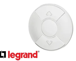 Legrand Doigt double blanc avec pictogramme "interrupteur de volet roulant" Céliane