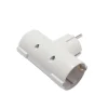 Chacon Transformateur, Convertisseur Et Chargeur Usb-Domino latéral Schuko 2x16A - Blanc -