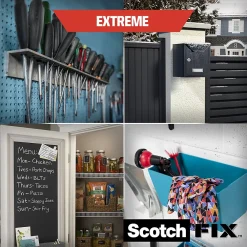 Scotch Double face 3M Extrême 19 mm x 3 m transparent, 10 kg