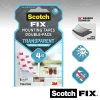 Scotch Ruban Adhésif-Double face Extrême 76 mm x 25 mm transparent, 8 pièces 4 kg