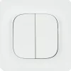 Jacobsen Double interrupteur Kennet blanc complet