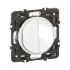 Legrand Double interrupteur va-et-vient Céliane 10A blanc
