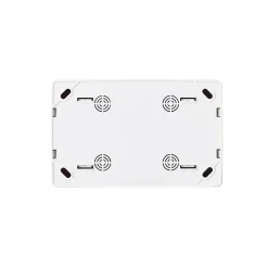 Jacobsen Prise En Saillie-Double prise monobloc en saillie Sigurd blanc complet