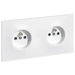 Legrand Double prise 2 pôles+terre Neptune