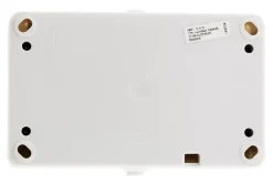 Zenitech Boite D'Encastrement-Double prise 2P+T étanche IP54 -