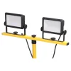 Double projecteurs de travail filaire sur trépied 20W