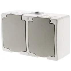 Zenitech Boite D'Encastrement-5 doubles prises 2P+T raccordement rapide