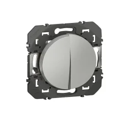 Legrand Double Va-et-vient Dooxie aluminium