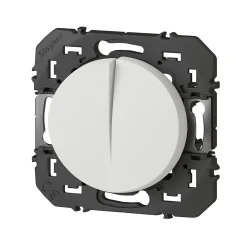 Legrand Double Va-et-vient Dooxie blanc