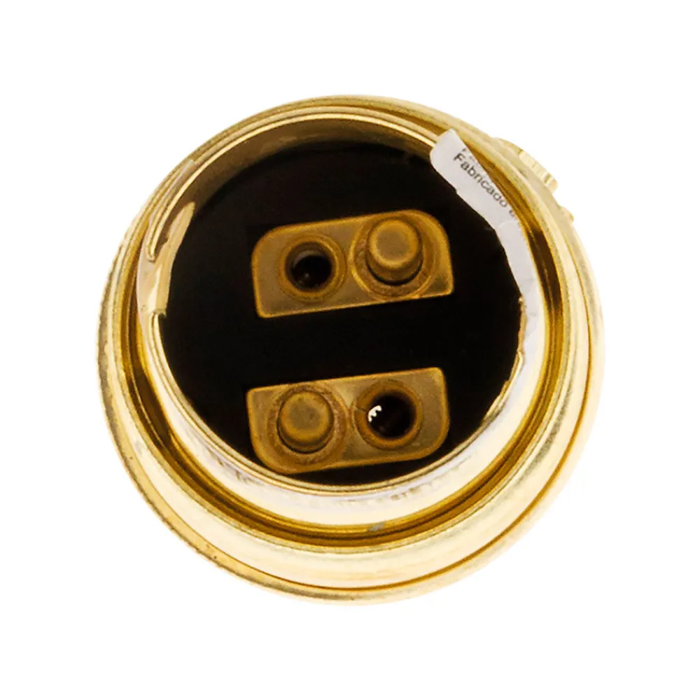Zenitech Douille B22 acier laitonné double bague -