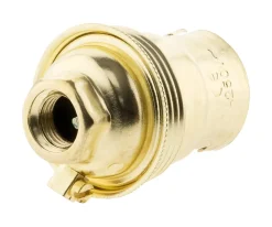 Zenitech Douille À Baïonnette B22. 150 W. Coloris Or Acier Laitonné 1 Bague