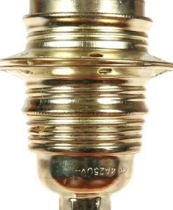 Lebenoid Douille Électrique-Douille E27 acier laitonné - Raccord diamètre 10mm - Lébénoïd