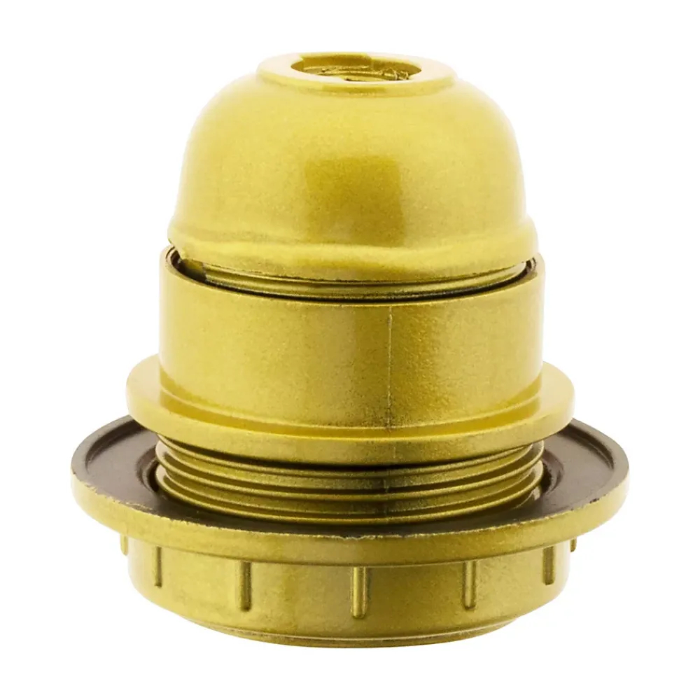 Zenitech Douille E27 + bague - Doré -