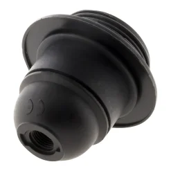 Zenitech Douille Électrique-Douille E27 + bague - Noir -