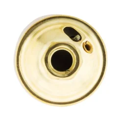 Zenitech Douille Électrique-Douille E27 en laiton avec collerette porcelaine -