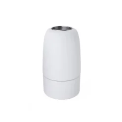 Lnd Douille E14 en Porcelaine Blanche Vintage Élégance Rétro pour Illuminer Votre Intérieur