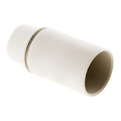 Zenitech Douille lisse sans bague E14 - Blanc -