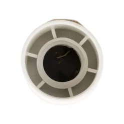Zenitech Douille lisse sans bague E14 - Blanc -