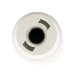 Zenitech Douille lisse sans bague E14 - Blanc -