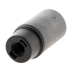 Zenitech Douille lisse sans bague E14 - Noir -