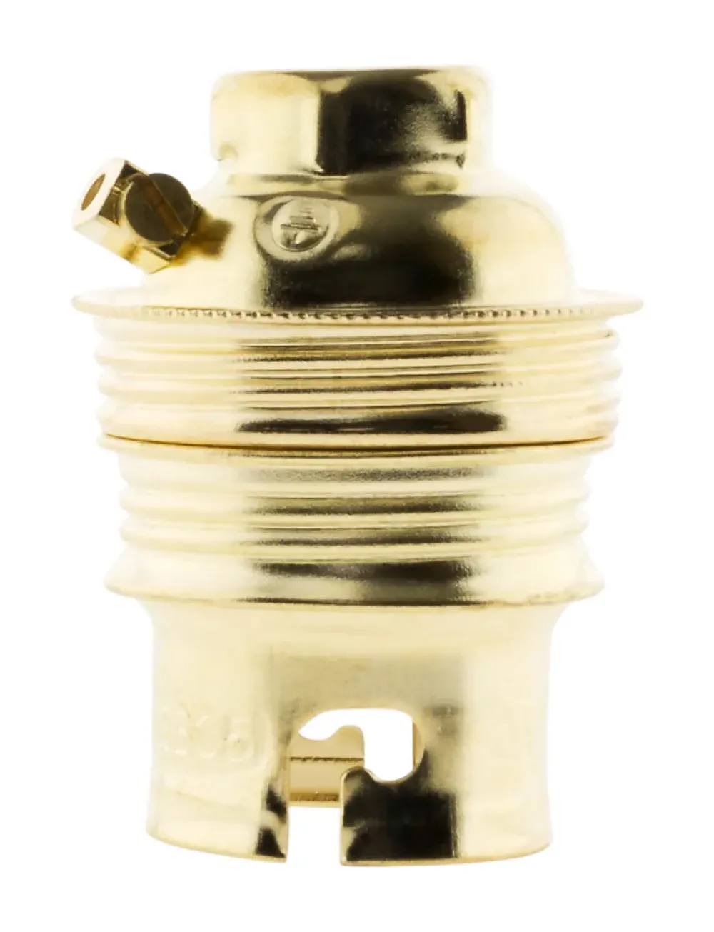 Zenitech Douille Électrique-3 douilles B22 acier laitonné