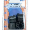 Bar plus Patin, Feutre Et Embout-4 douilles coniques axe lisse
