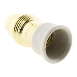 Zenitech 6 douilles E14 laiton bague