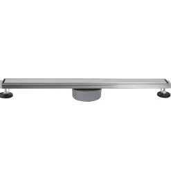 Rea Evacuation De Douche-Drain Linéaire Neox Pro 90 Brush Steel