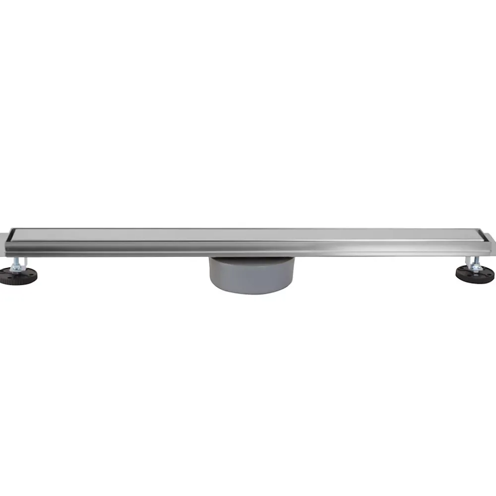 Rea Evacuation De Douche-Drain Linéaire Neox Pro 90 Brush Steel