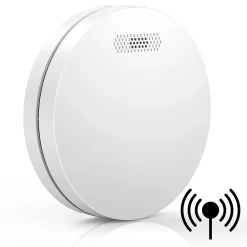 Aroha Détecteur De Fumée|Détecteur De Fumée, Gaz Et Protection Incendie-Détecteur de fumée connectable Link - Batterie 10 ans - Capteur de fumée interconnecté - Alarme incendie