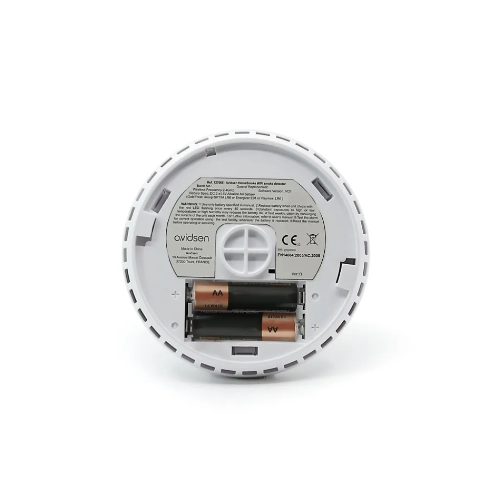 Avidsen Détecteur de fumée connecté wifi HomeSmoke - - 127065